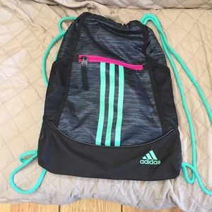 Adidas drawstring bag